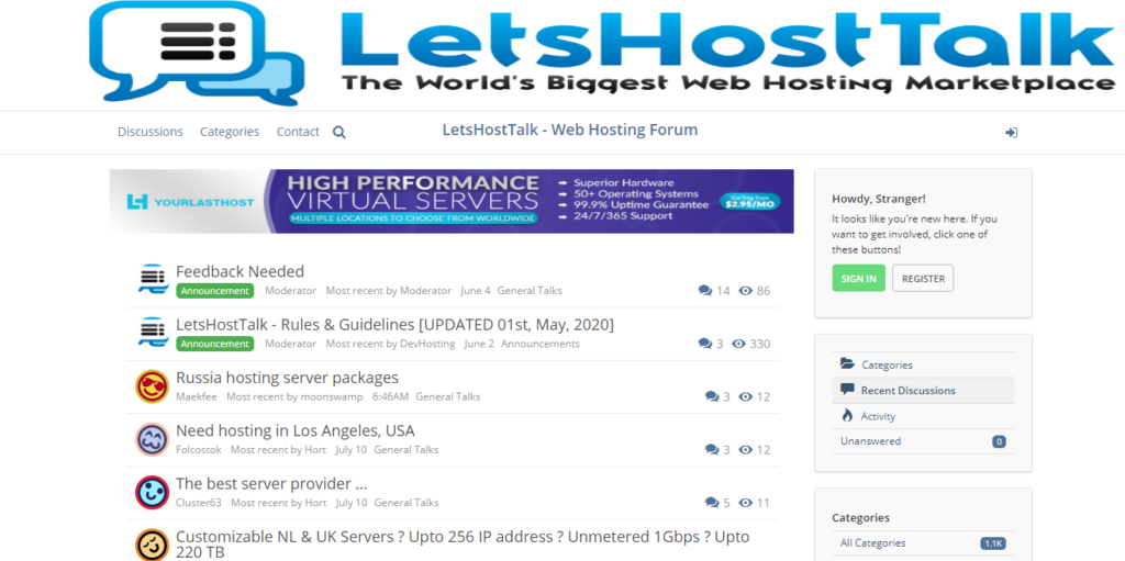 LetsHostTalk Review: A Trusted Web Hosting Forum